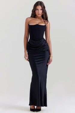 La Creme Strapless  Jurk